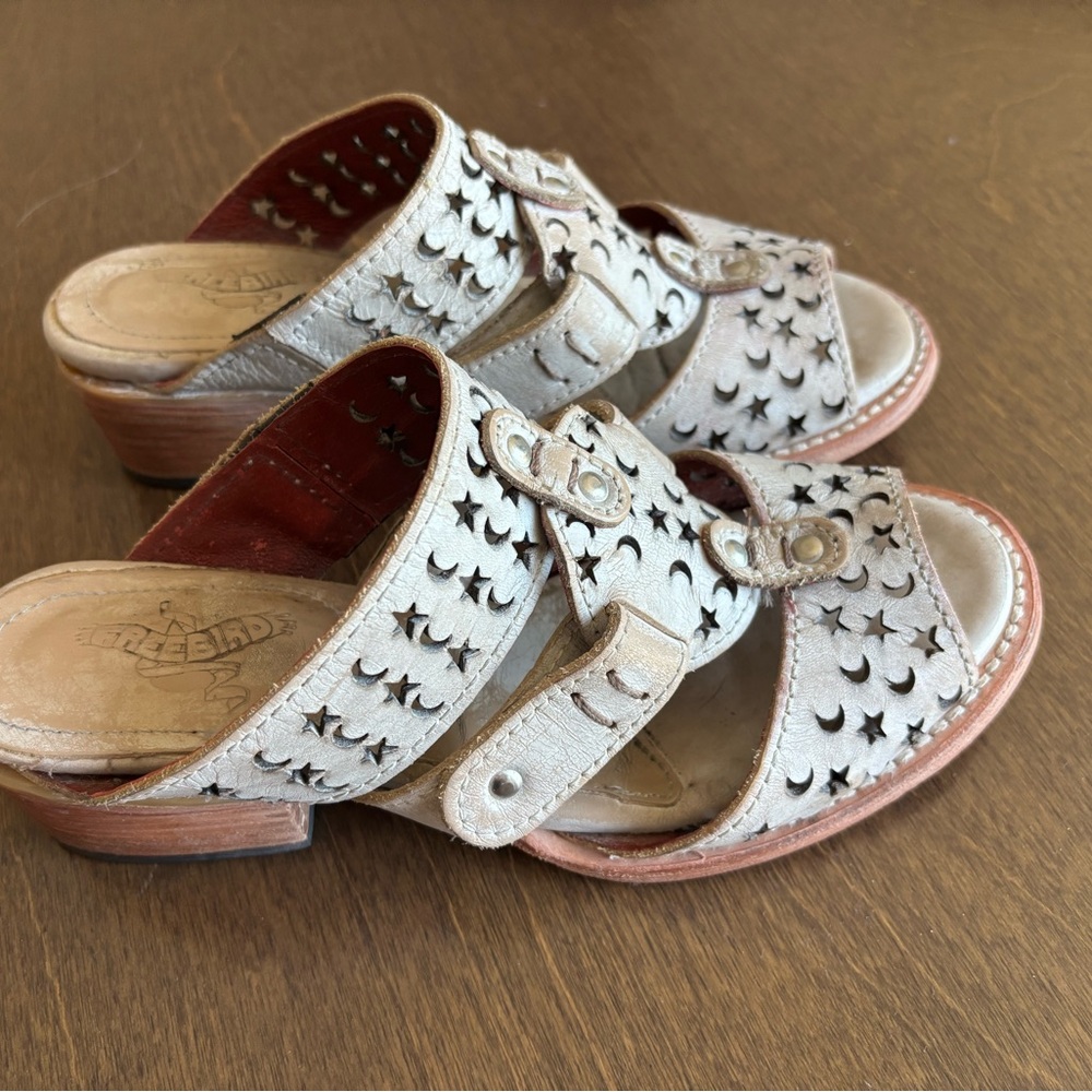 Freebird by Steven Blush Cutout Sandals